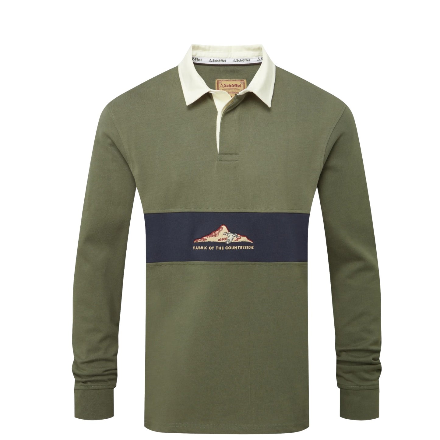 Schoffel Saunton Rugby Top Beetle Green