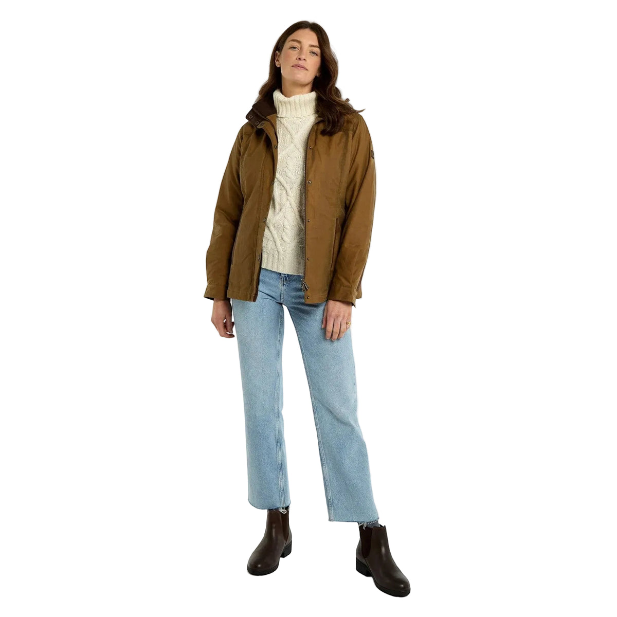 Dubarry Mountrath Wax Jacket Ochre