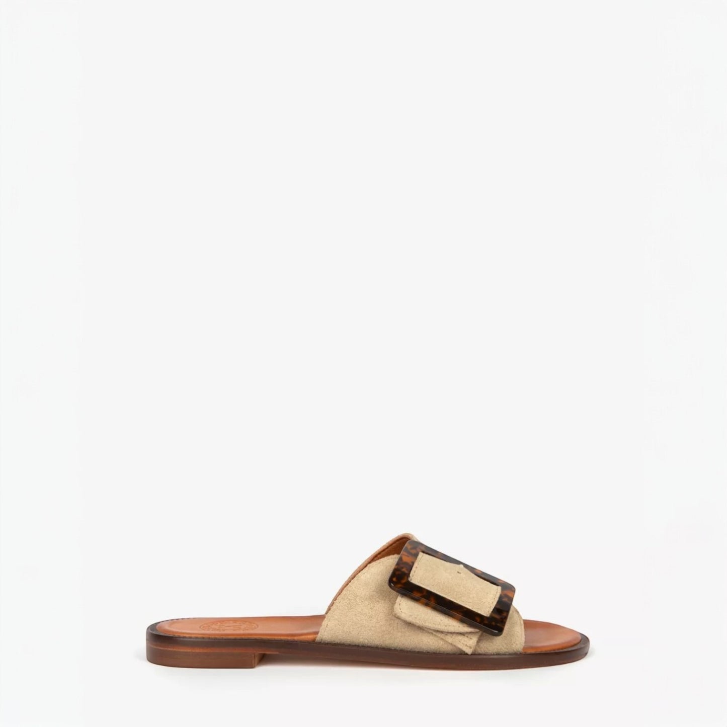 Penelope Chilvers Biarritz Buckle Sandal Camel