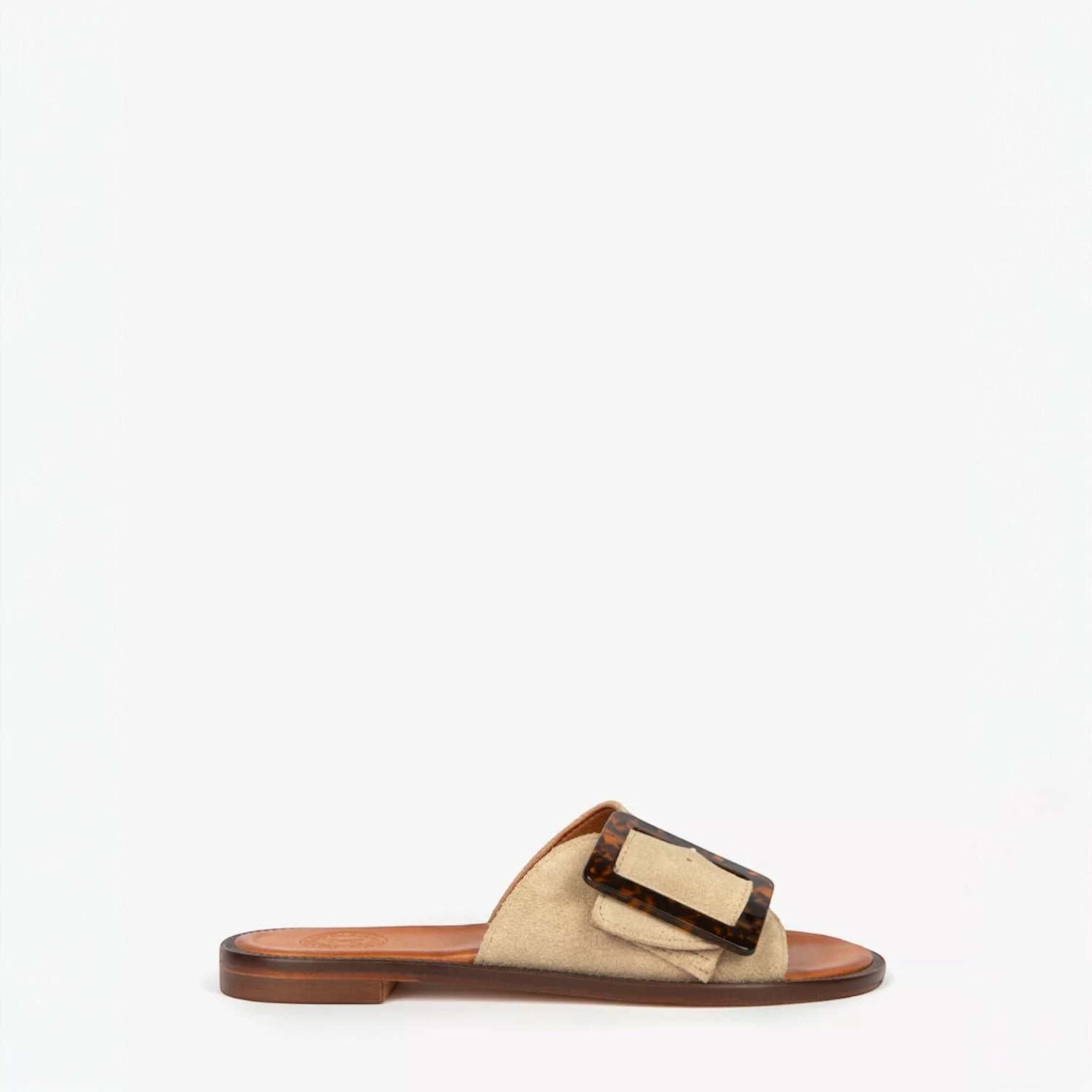 Penelope Chilvers Biarritz Buckle Sandal Camel