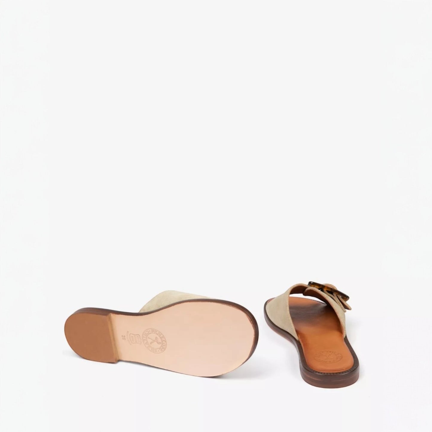 Penelope Chilvers Biarritz Buckle Sandal Camel