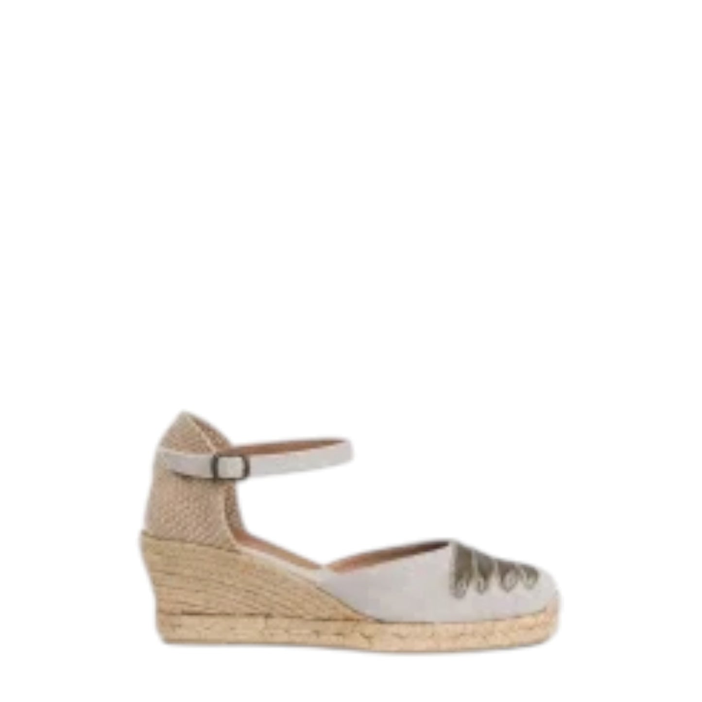Penelope Chilvers Mary Jane Dali Espadrille Putty