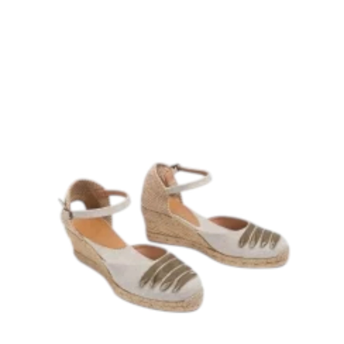 Penelope Chilvers Mary Jane Dali Espadrille Putty
