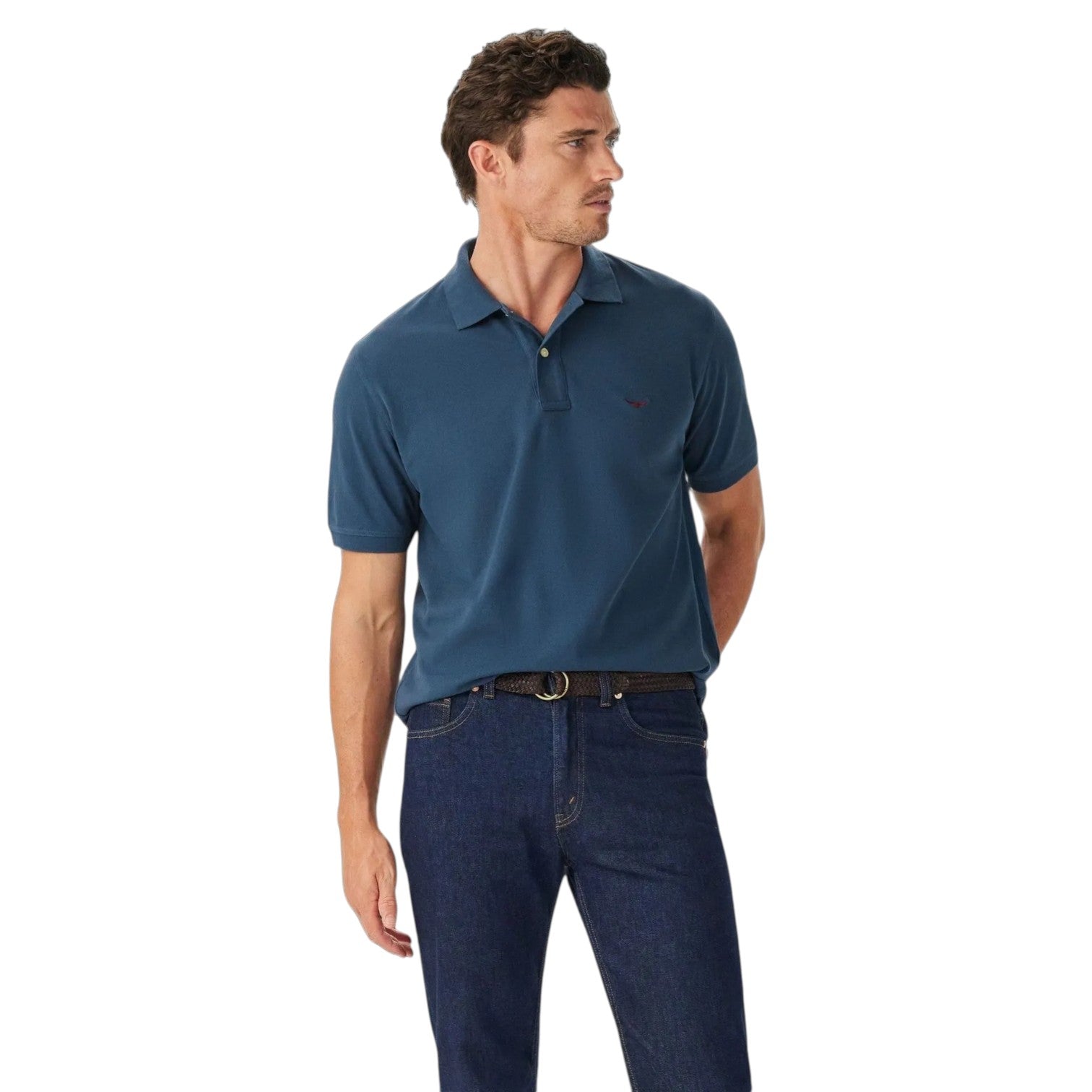 R.M. Williams Rod Polo Ensign Blue