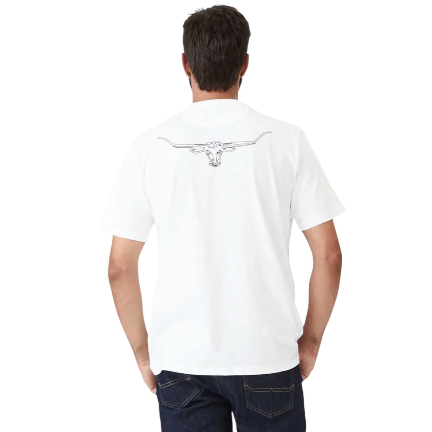 R.M. Williams Byron T Shirt White
