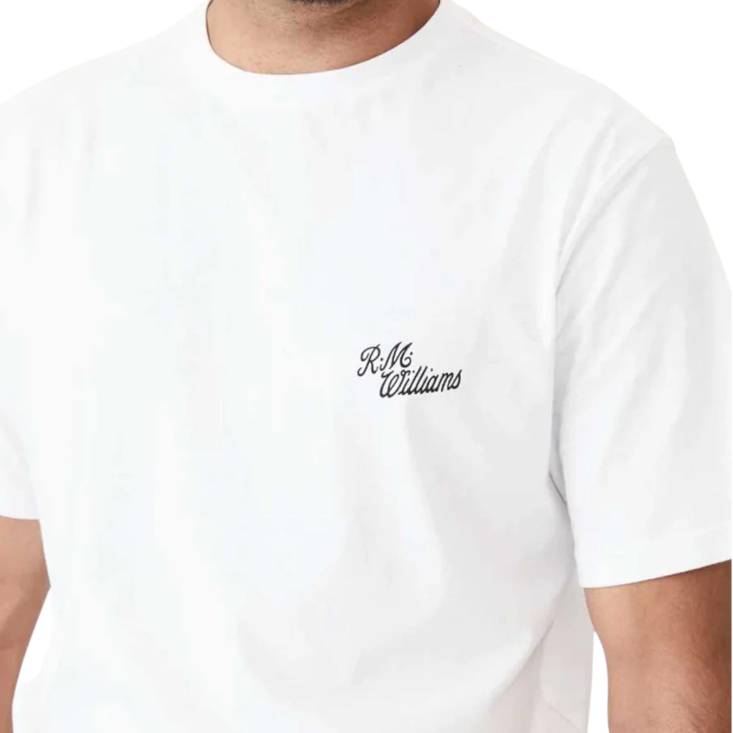 R.M. Williams Byron T Shirt White