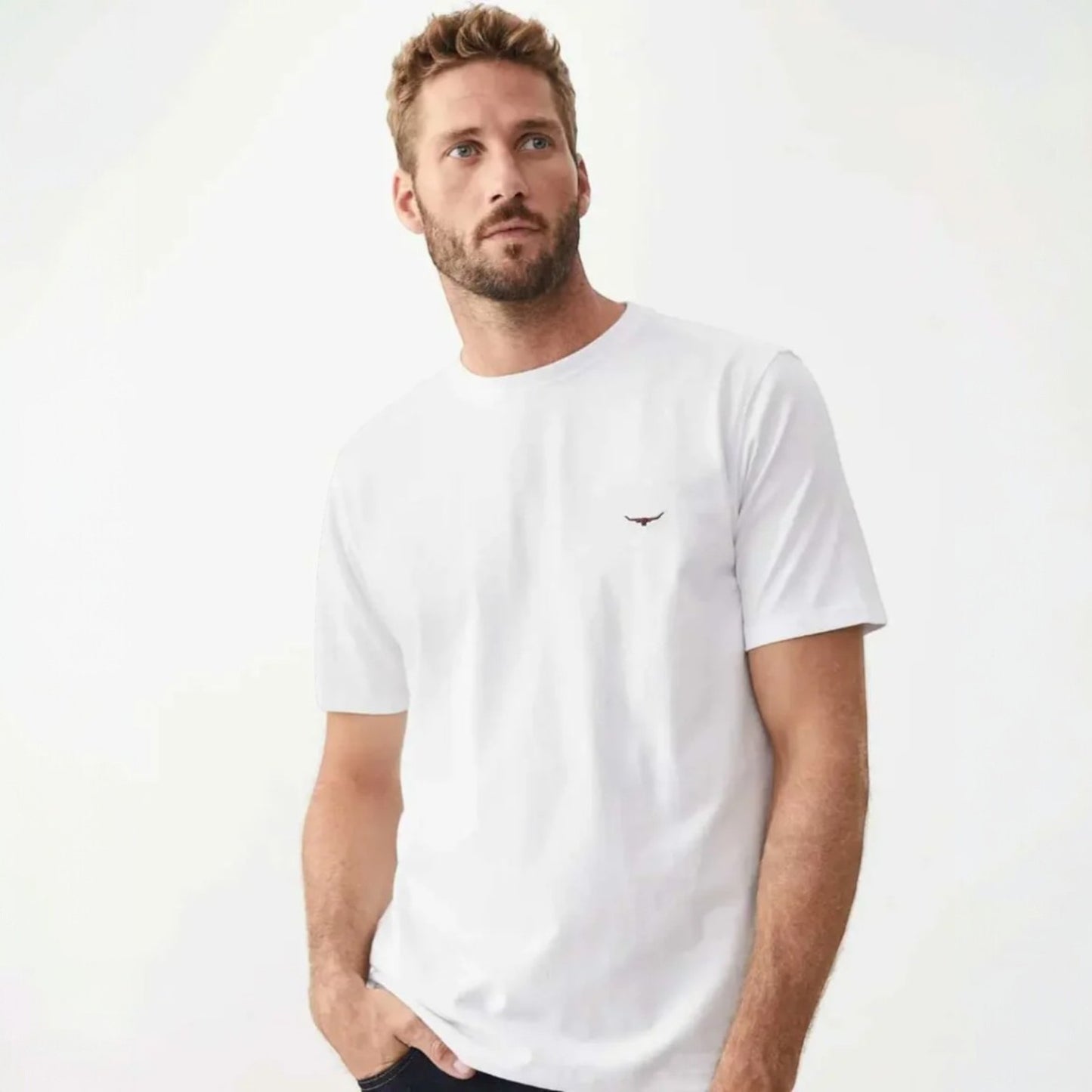 R.M. Williams Parson T-Shirt White