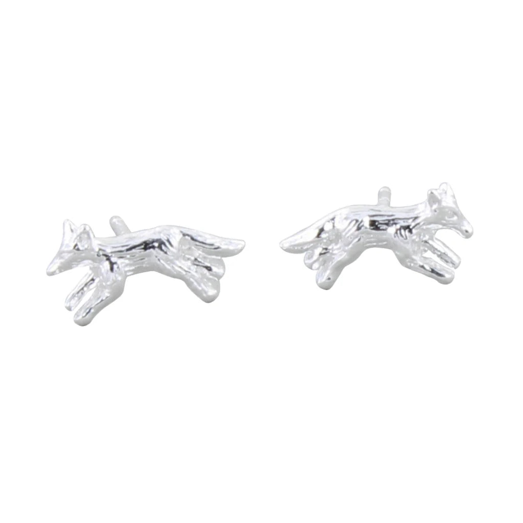 Reeves & Reeves Running Fox Earrings