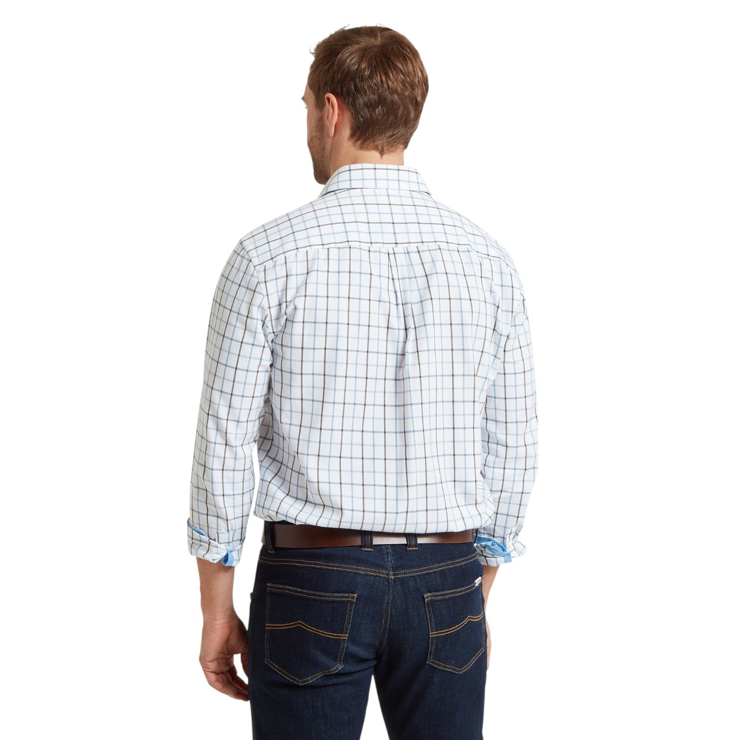 Schoffel Baconsthorpe Tailored Shirt Mountain Blue
