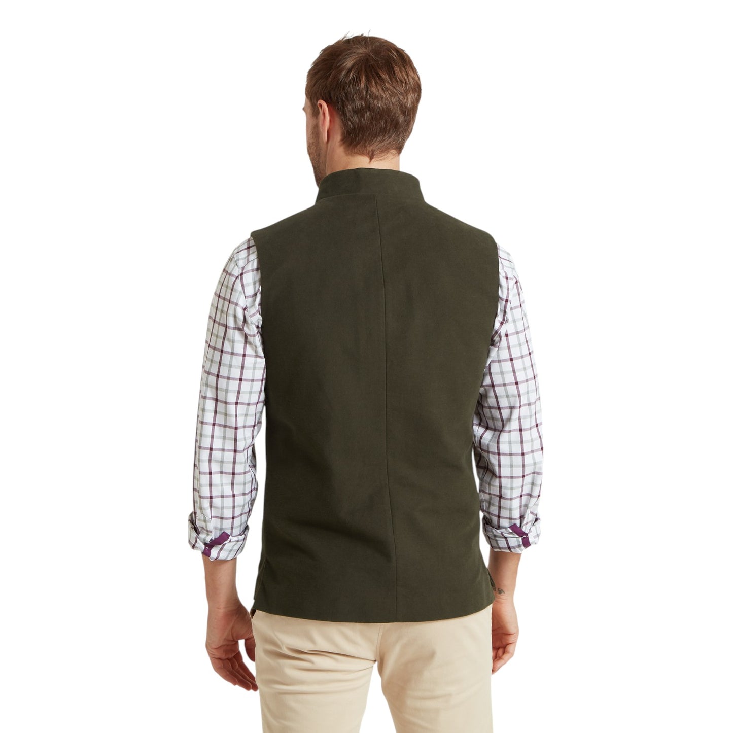 Schoffel Barnsdale Nehru Waistcoat - Forest