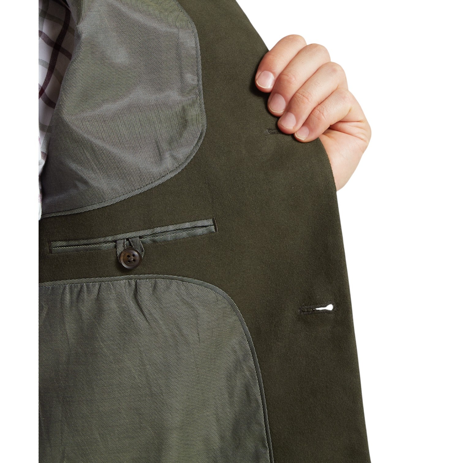 Schoffel Barnsdale Nehru Waistcoat - Forest