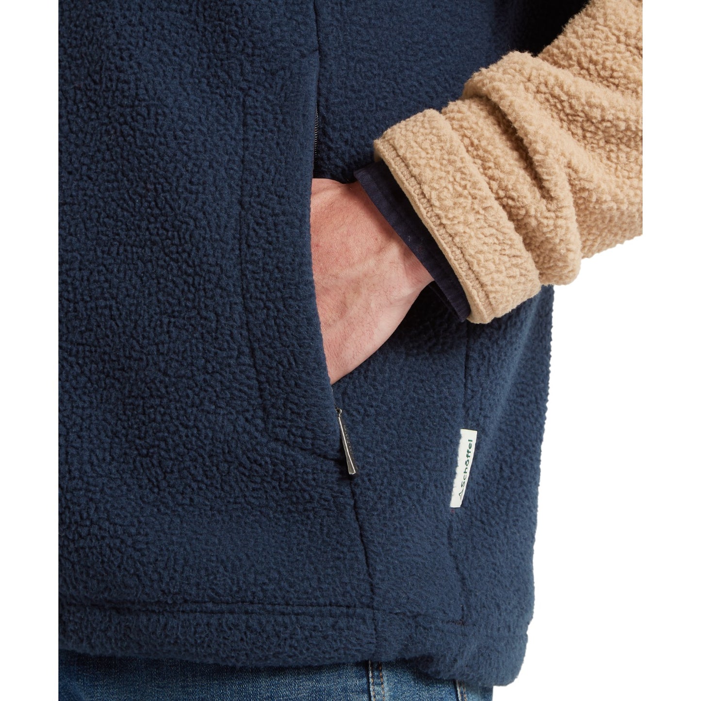 Schoffel Berkeley Retro Fleece True Navy/Tan