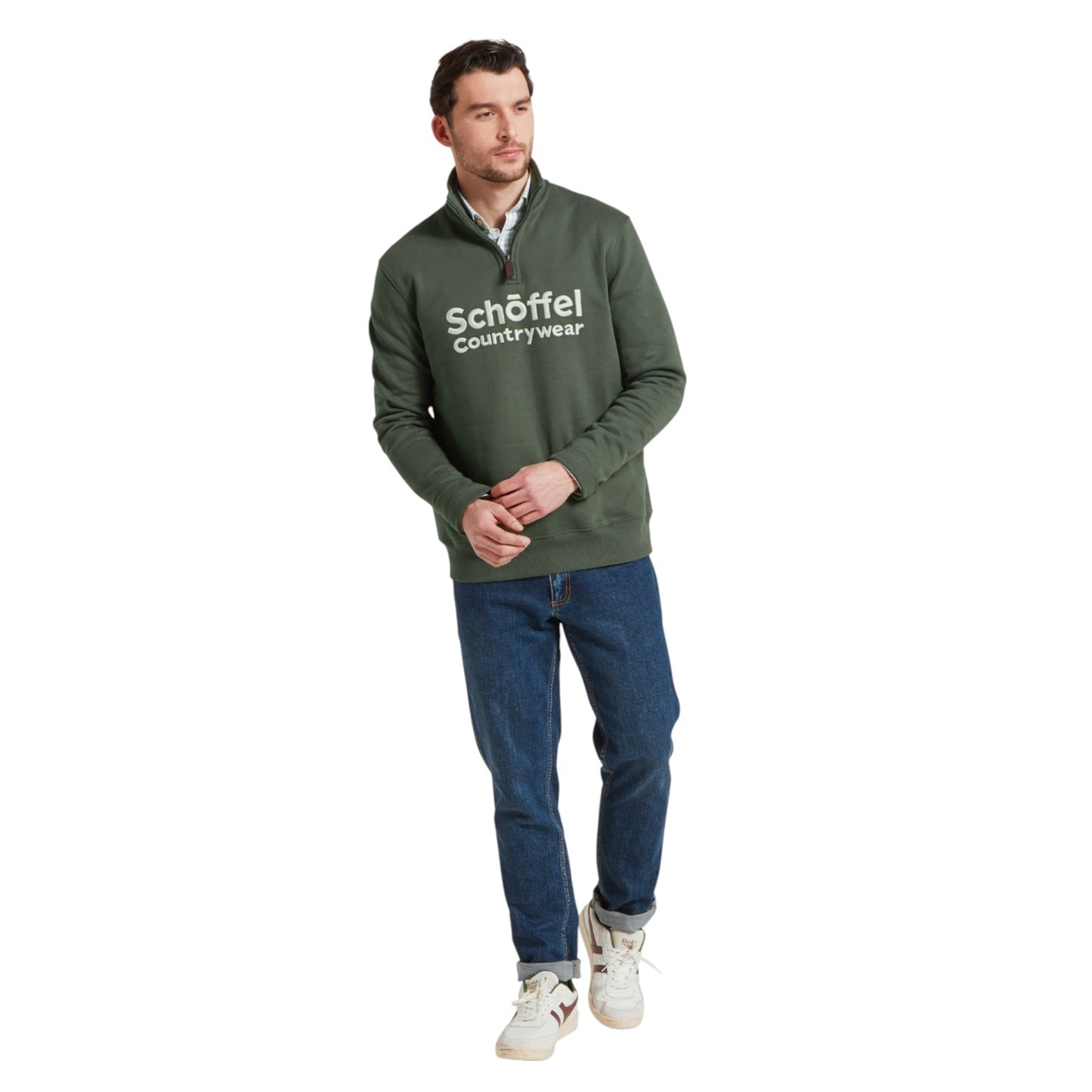 Schoffel Bude Sweatshirt Dark Forest