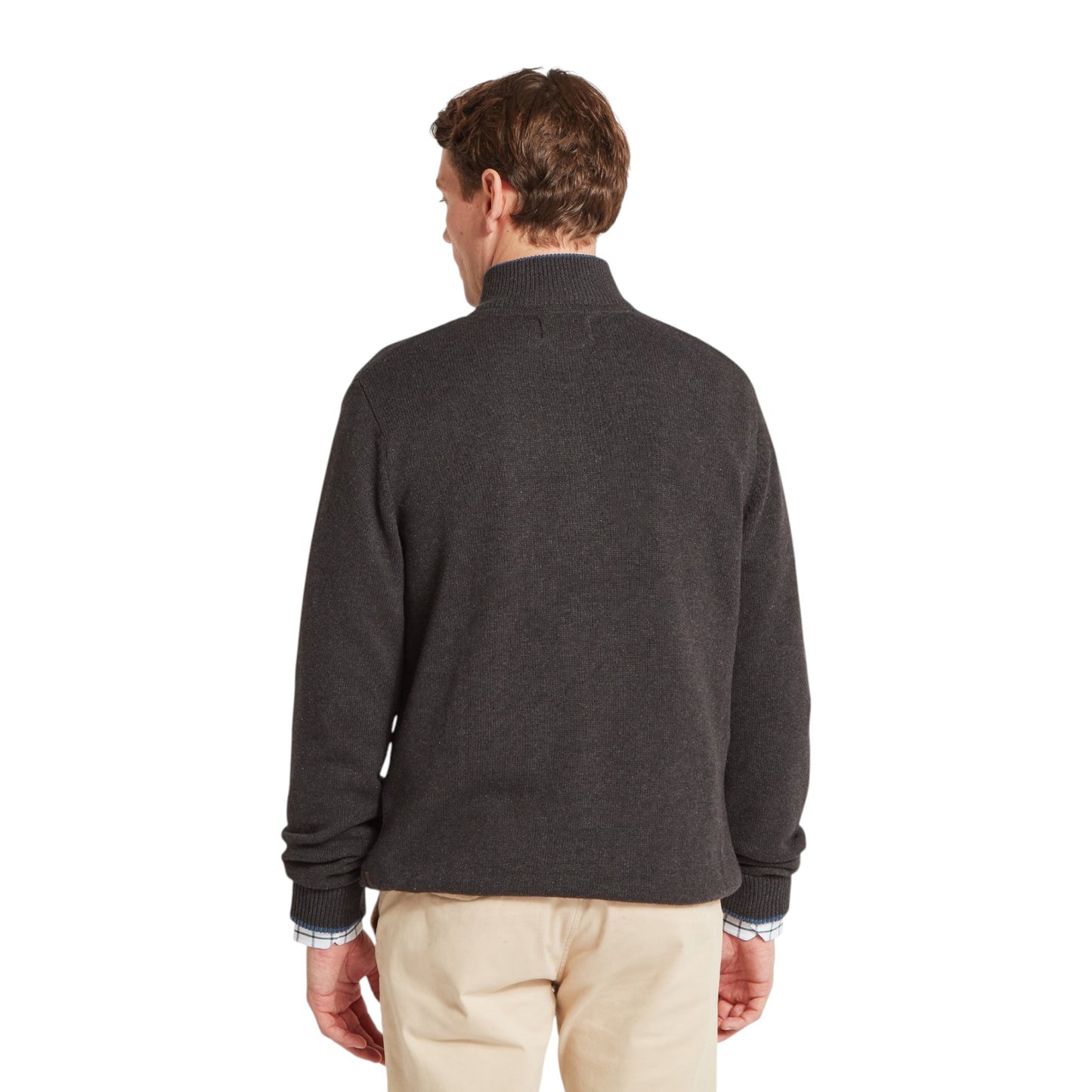 Schoffel Castlebay 1/4 Zip Jumper Charcoal