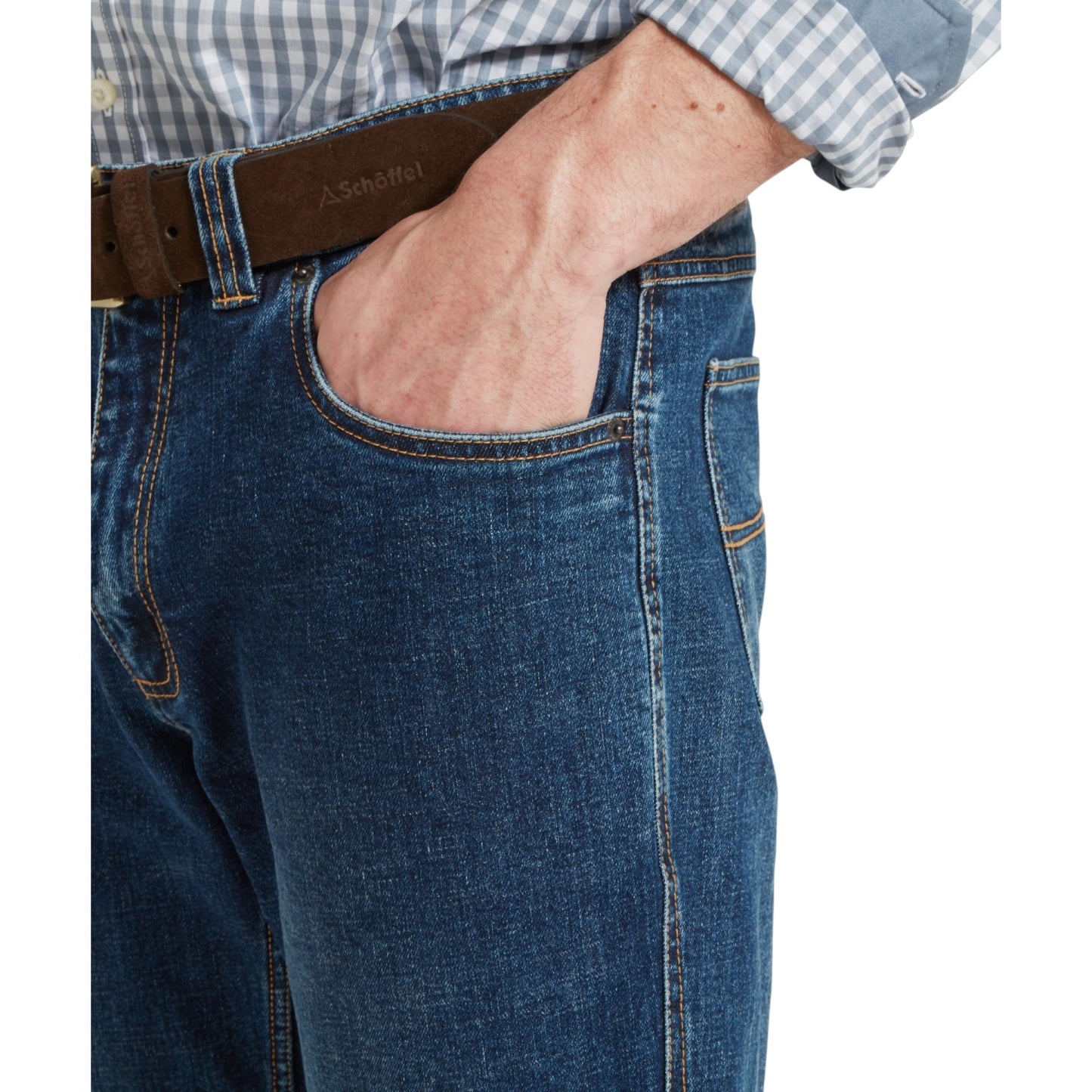 Schoffel Chiltern Jean Indigo