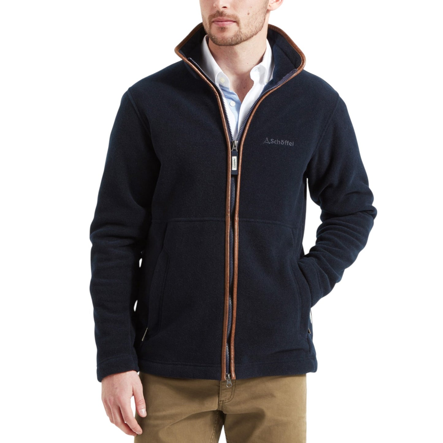 Schoffel Cottesmore Fleece Jacket Navy
