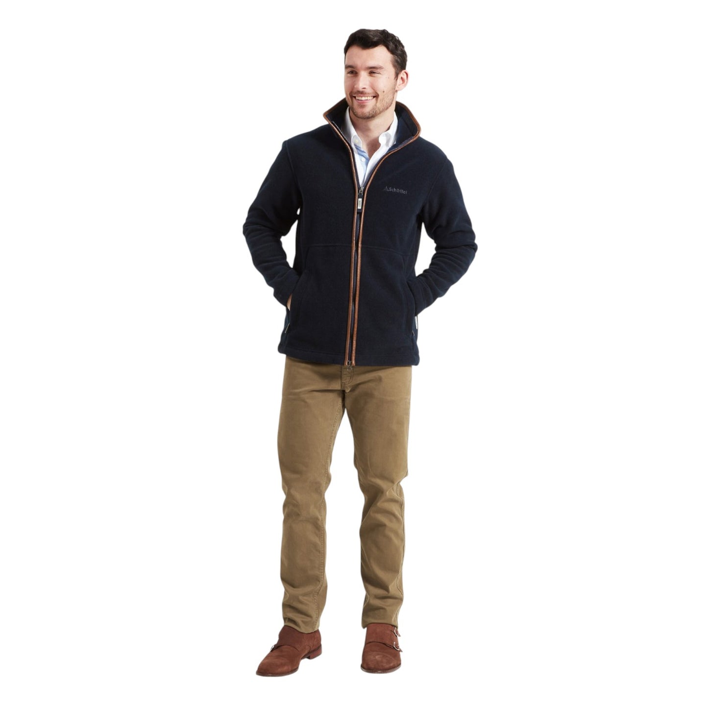 Schoffel Cottesmore Fleece Jacket Navy