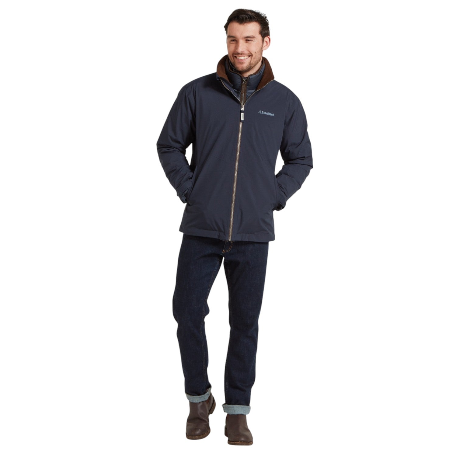 Schoffel Egleton Lightweight Jacket True Navy
