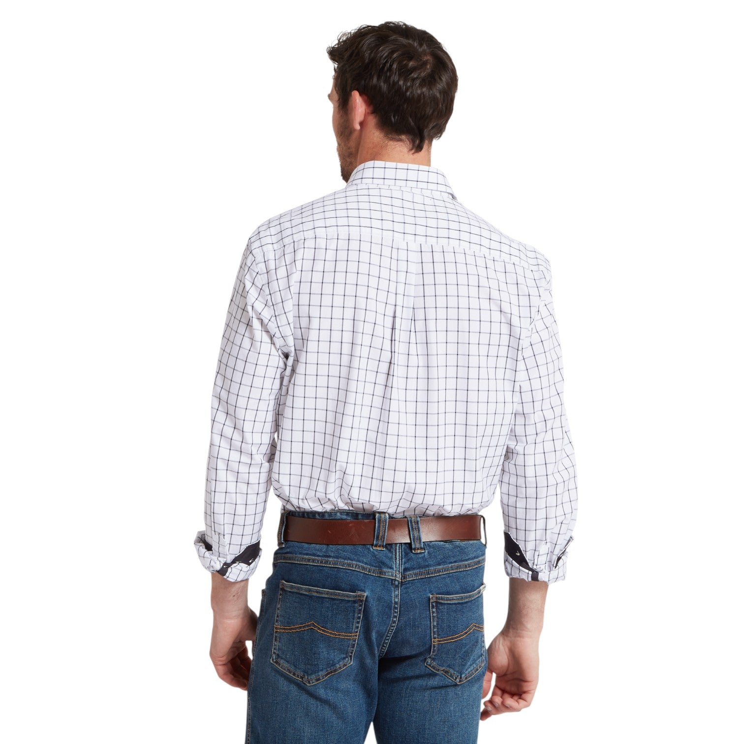 Schoffel Halesworth Tailored Shirt - Blue Check