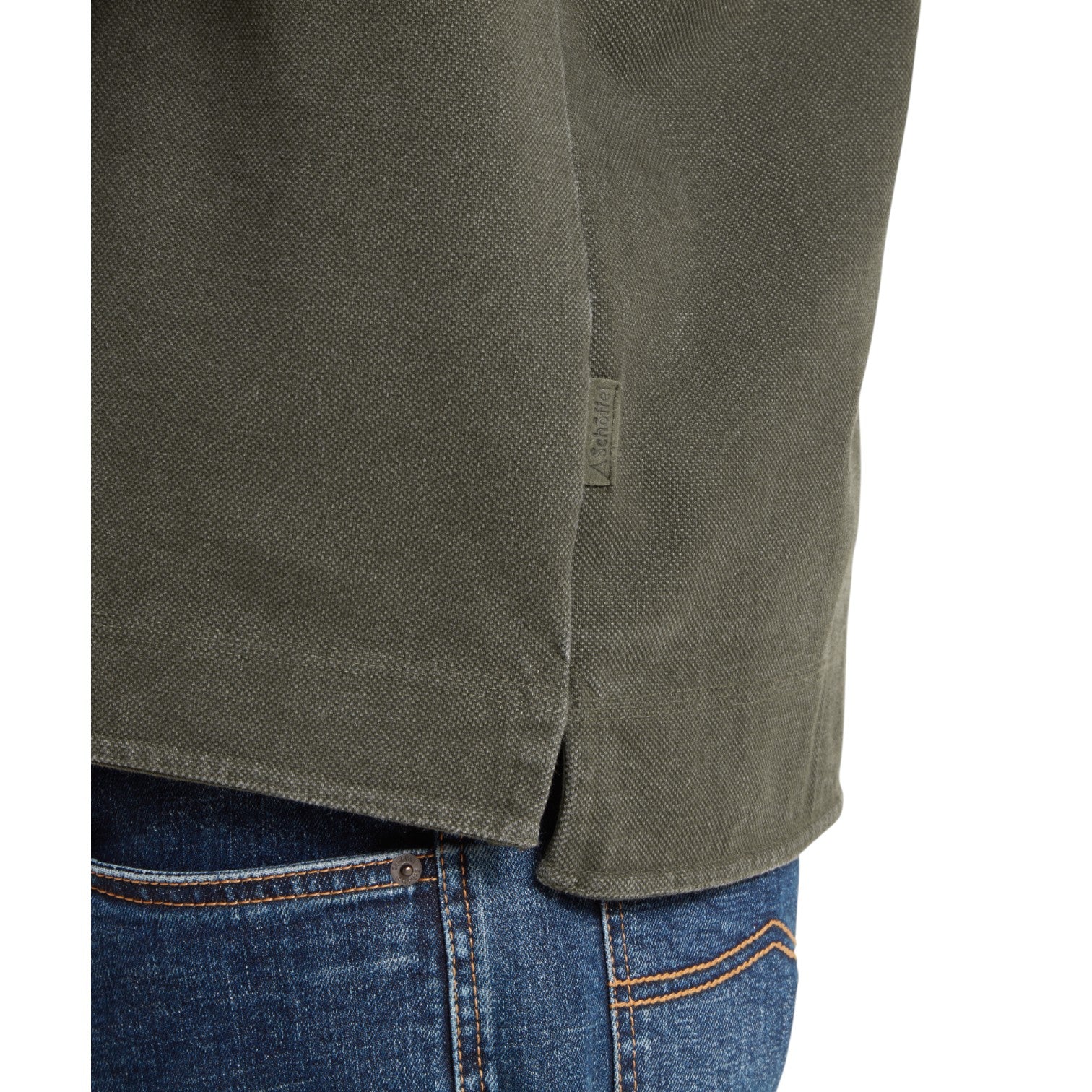 Schoffel Helford Heritage Sweatshirt Peat Green