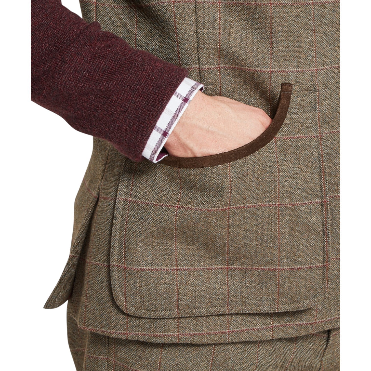 Schoffel Holcot Tweed Waistcoat Lochlane Tweed
