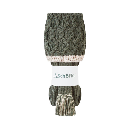 Schoffel Lattice Sock Dark Cedar