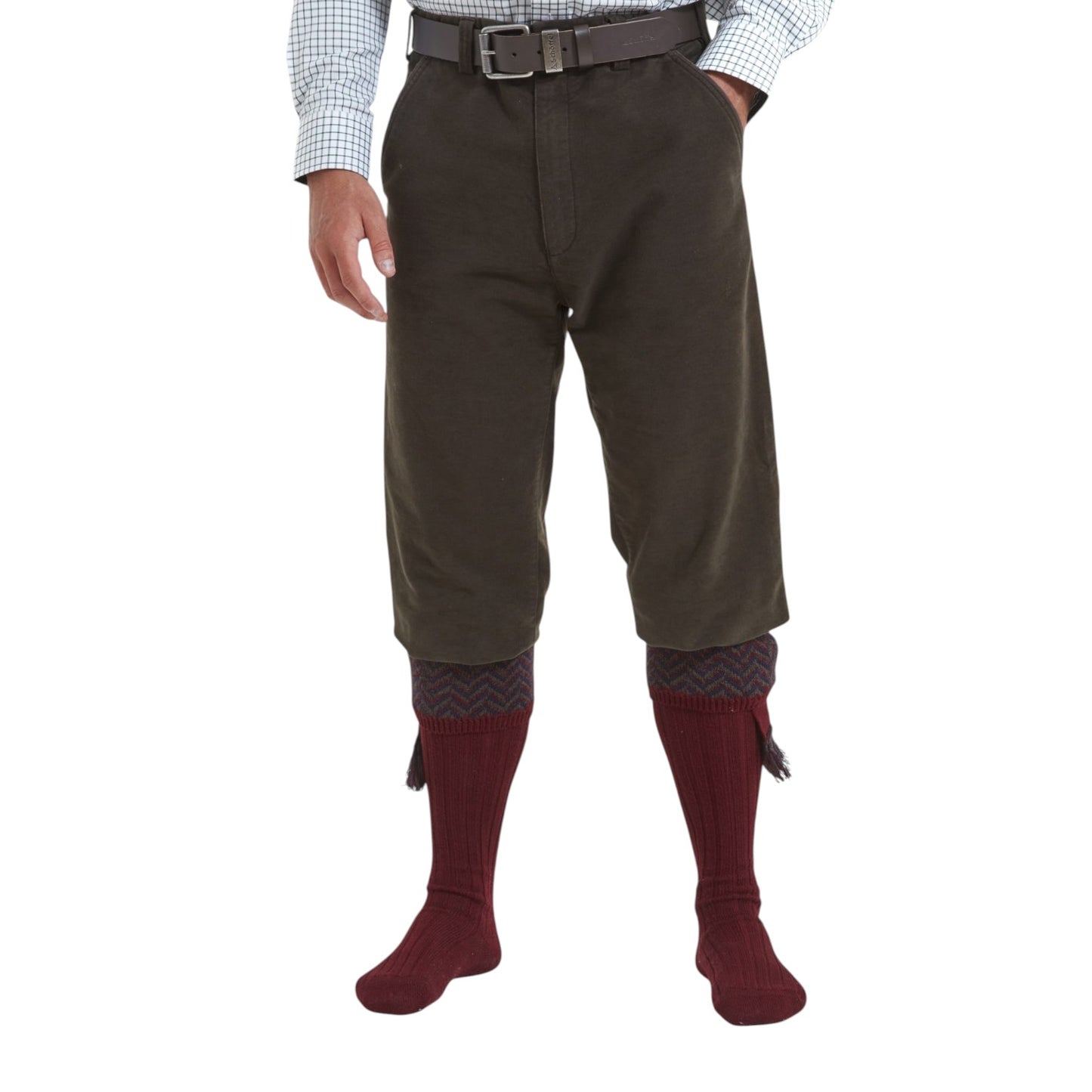 Schoffel Moleskin Breeks Forest