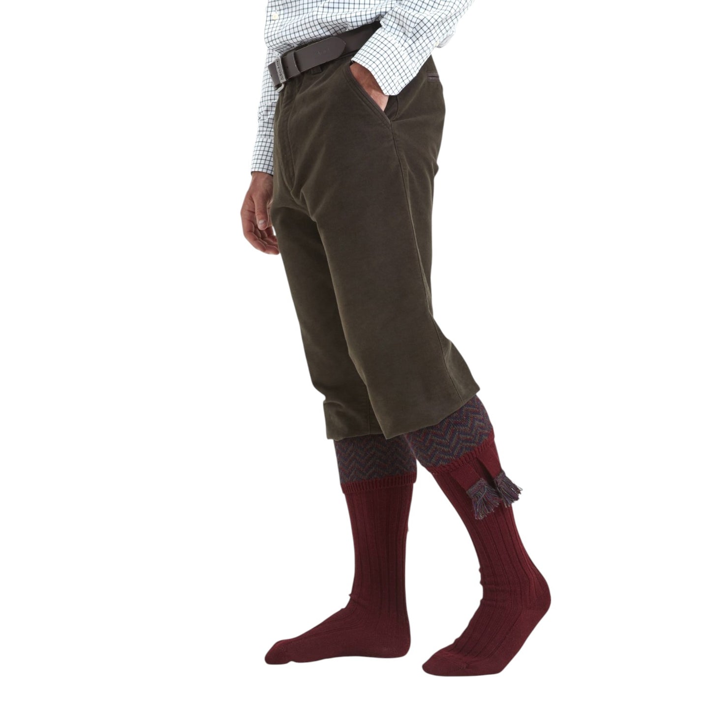 Schoffel Moleskin Breeks Forest