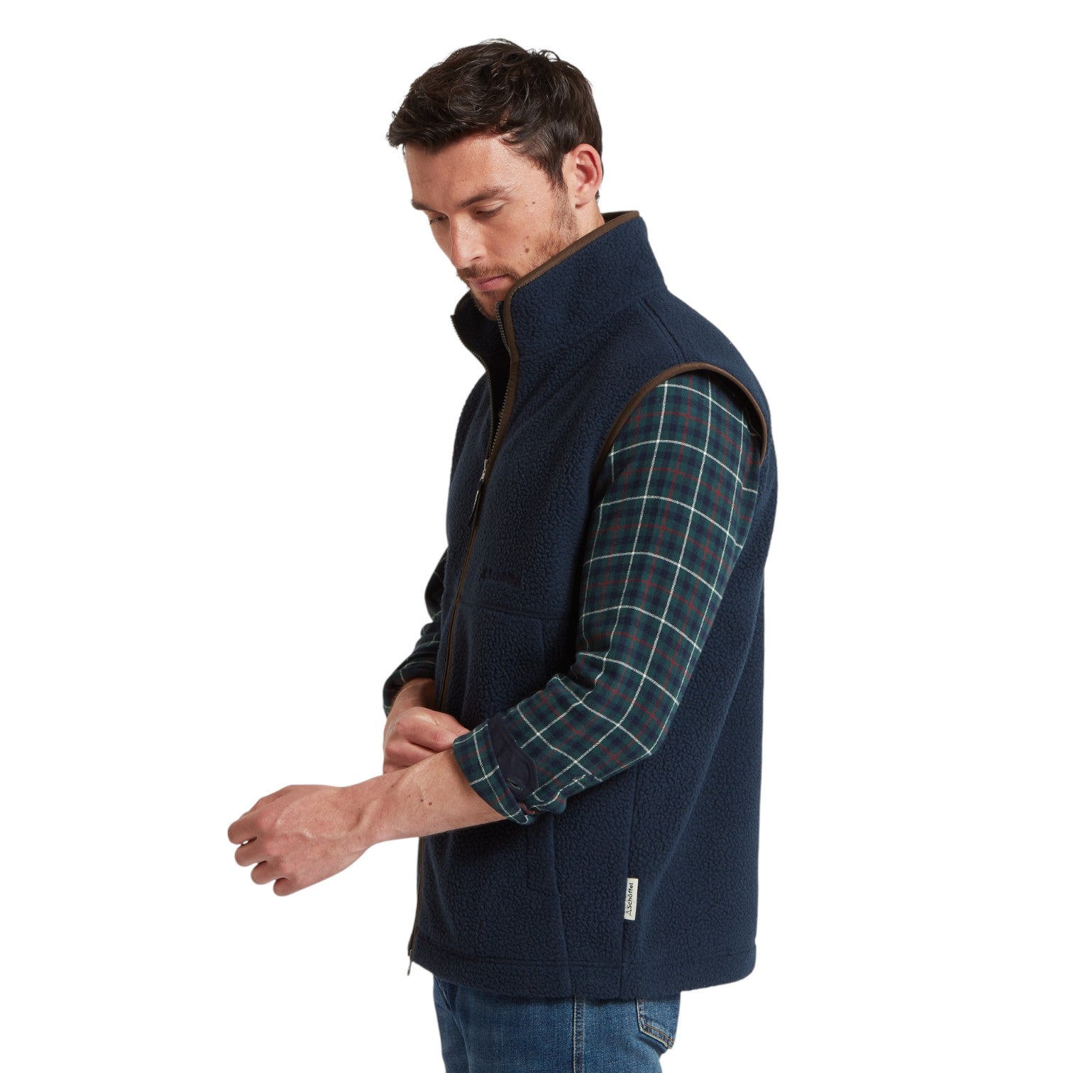 Schoffel Oakham Retro Gilet True Navy