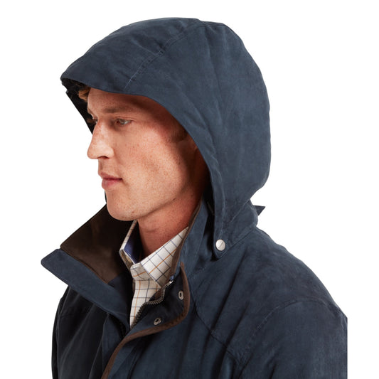 Schoffel Oundle Country Coat Carbon Navy