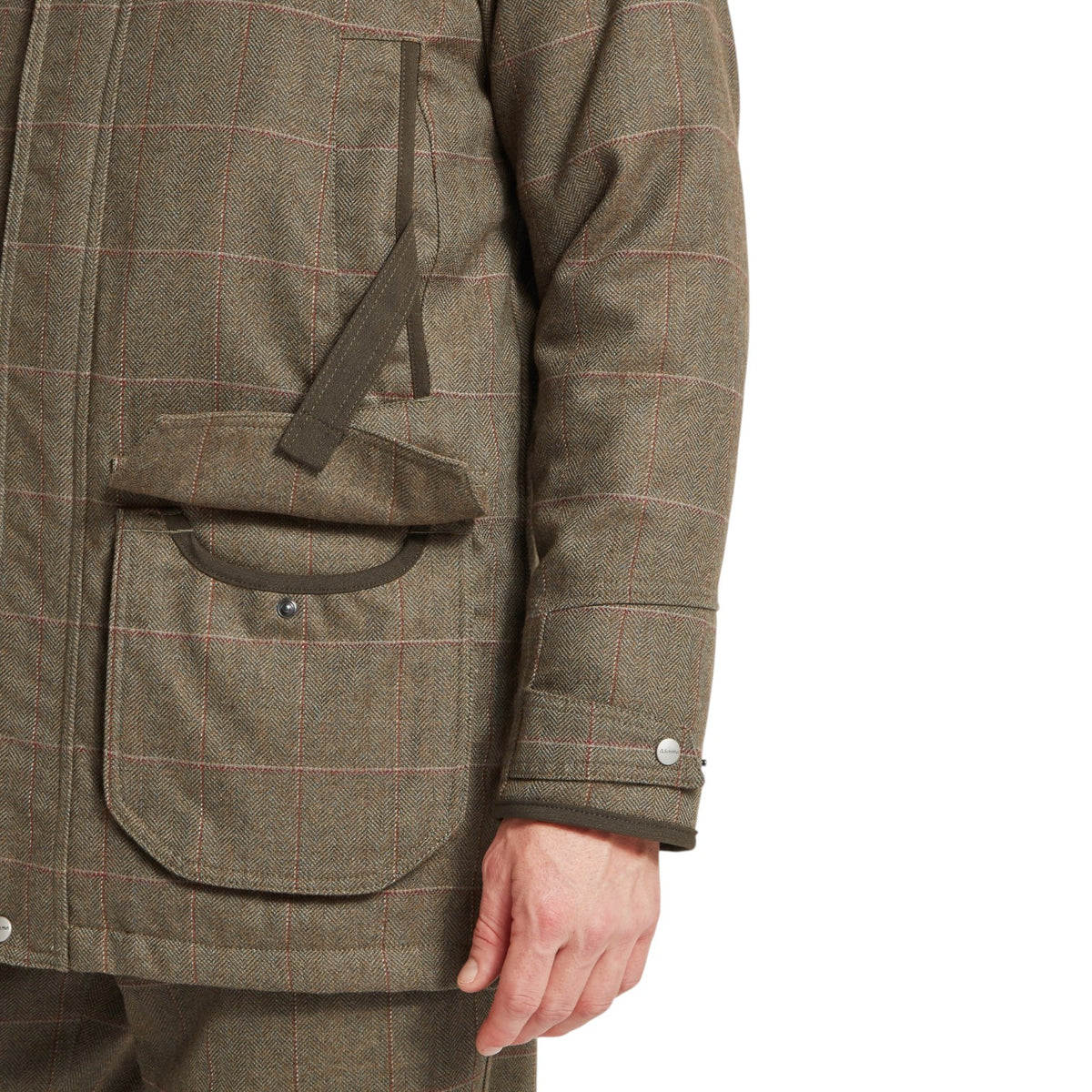 Schoffel Ptarmigan Tweed Classic Coat Lochlane Tweed