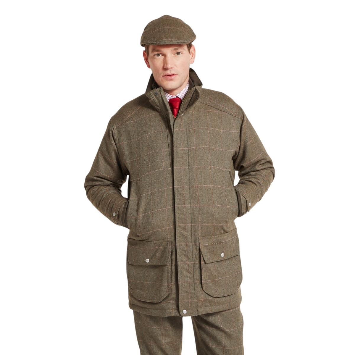 Schoffel Ptarmigan Tweed Classic Coat Lochlane Tweed