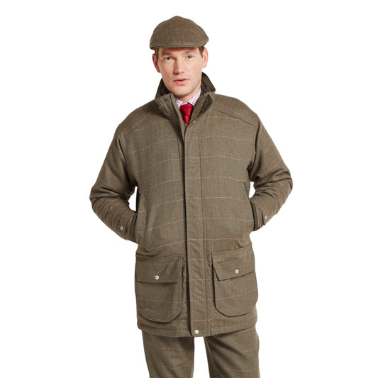 Schoffel Ptarmigan Tweed Classic Coat Lochlane Tweed
