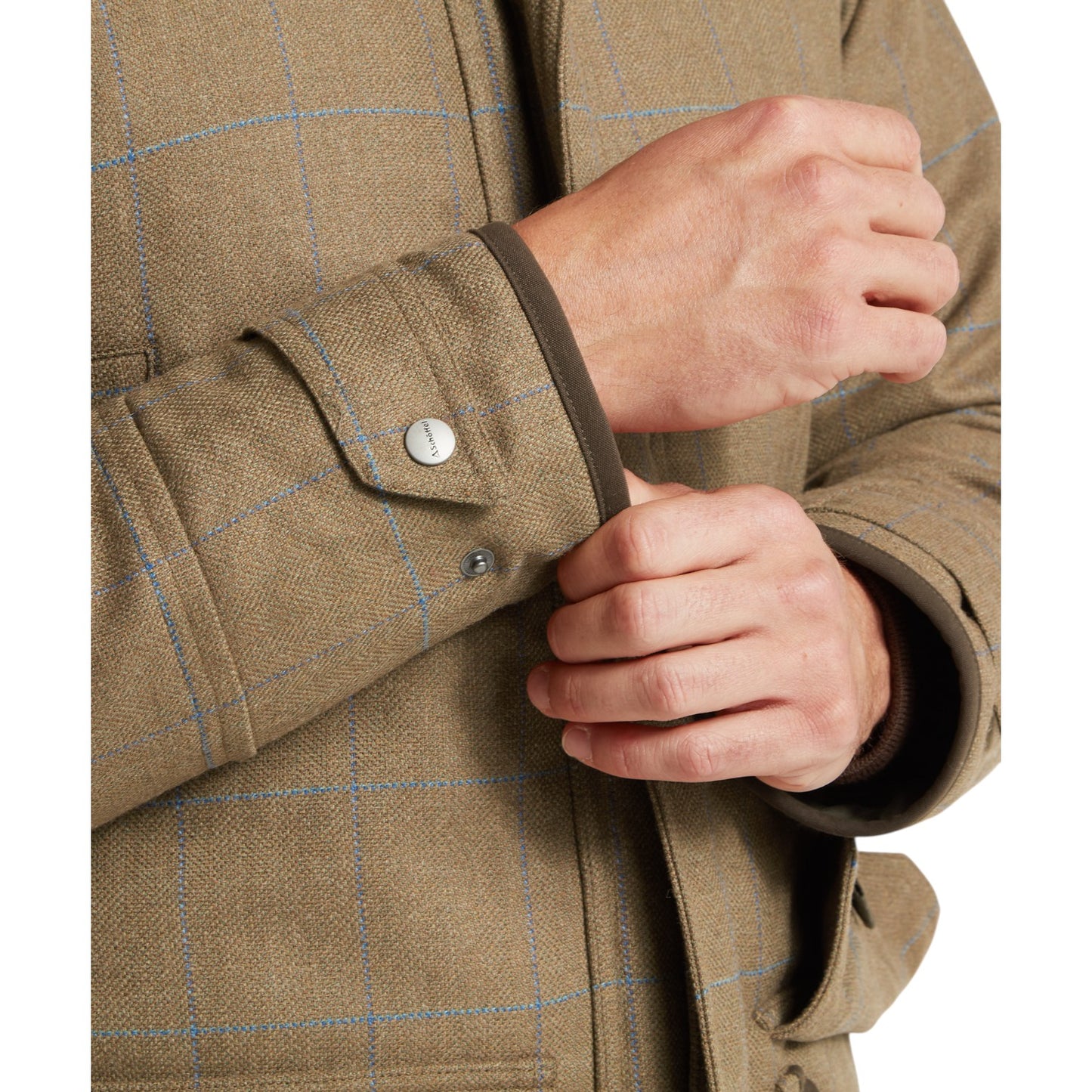 Schoffel Ptarmigan Tweed Classic Coat Corry Tweed