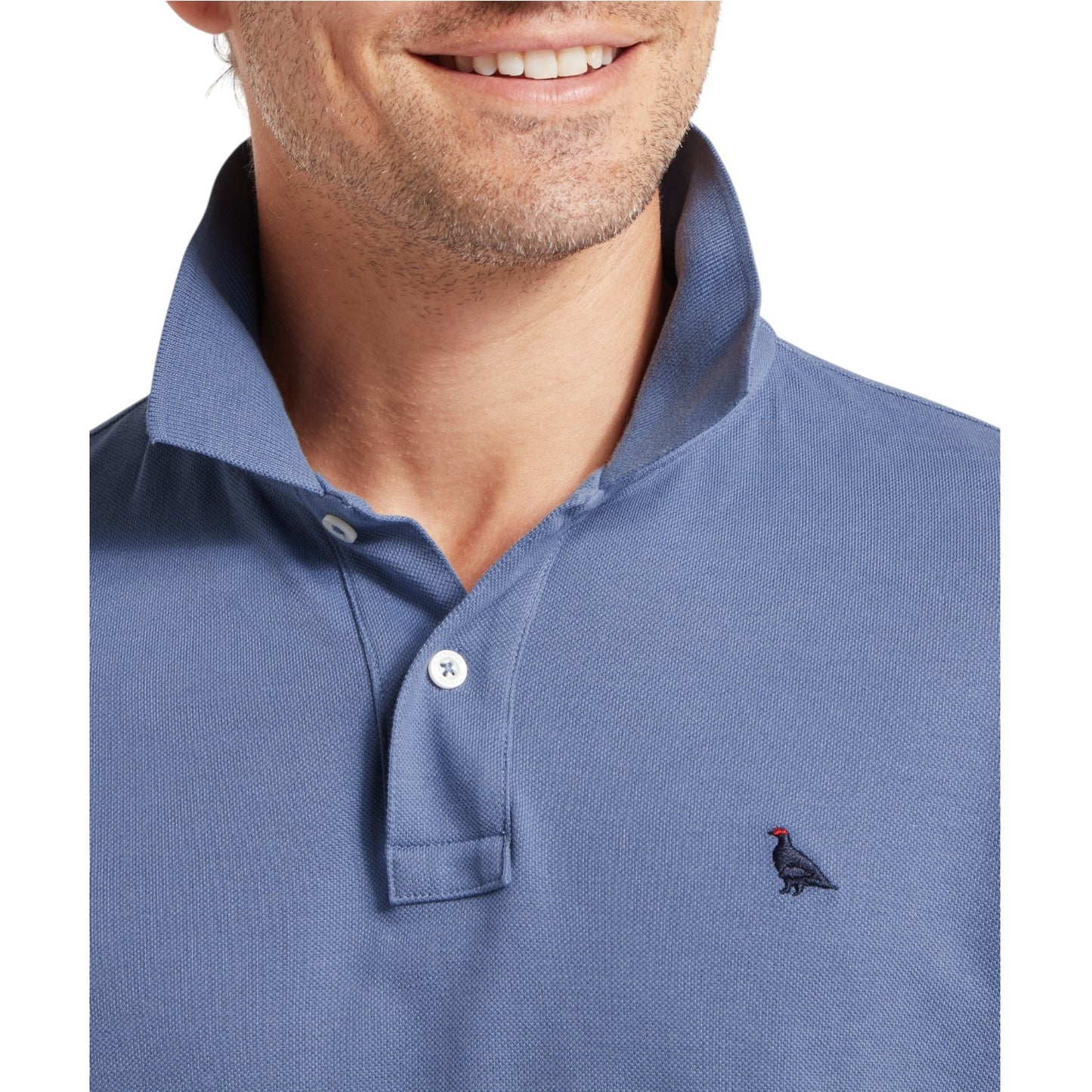 Schoffel St Ives Polo Shirt Vintage Indigo