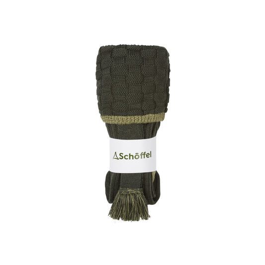 Schoffel Teigh Sock Dark Khaki Green