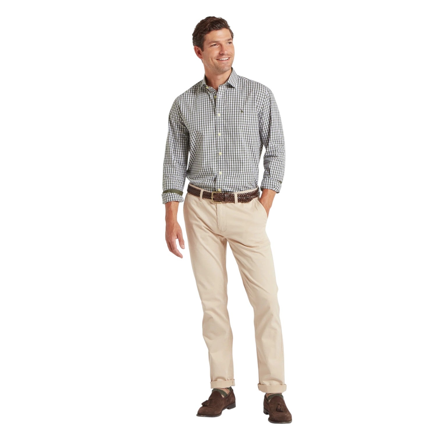 Schoffel Thorpeness Tailored Shirt Beetle Green