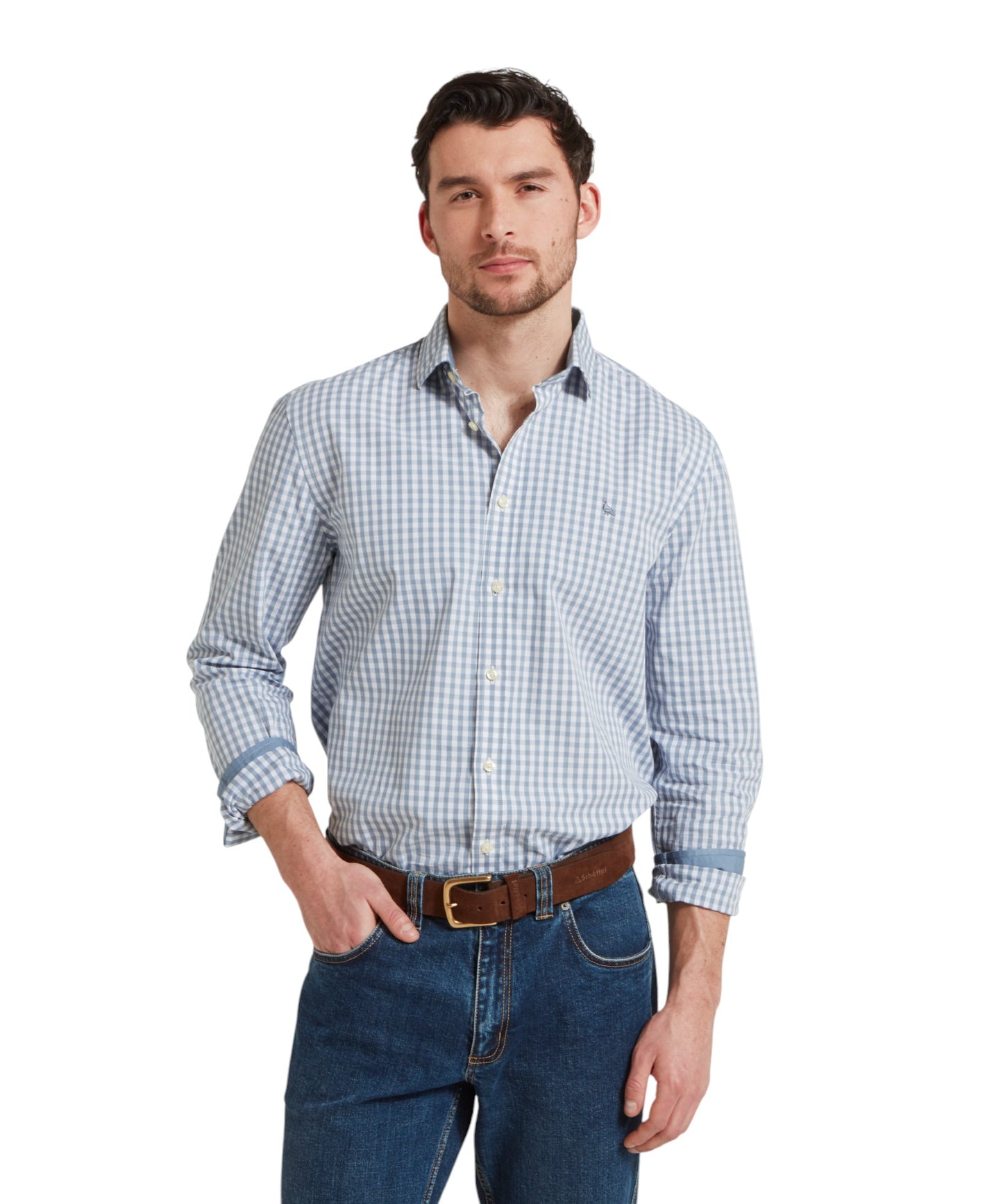 Schoffel Thorpeness Shirt Pigeon Blue