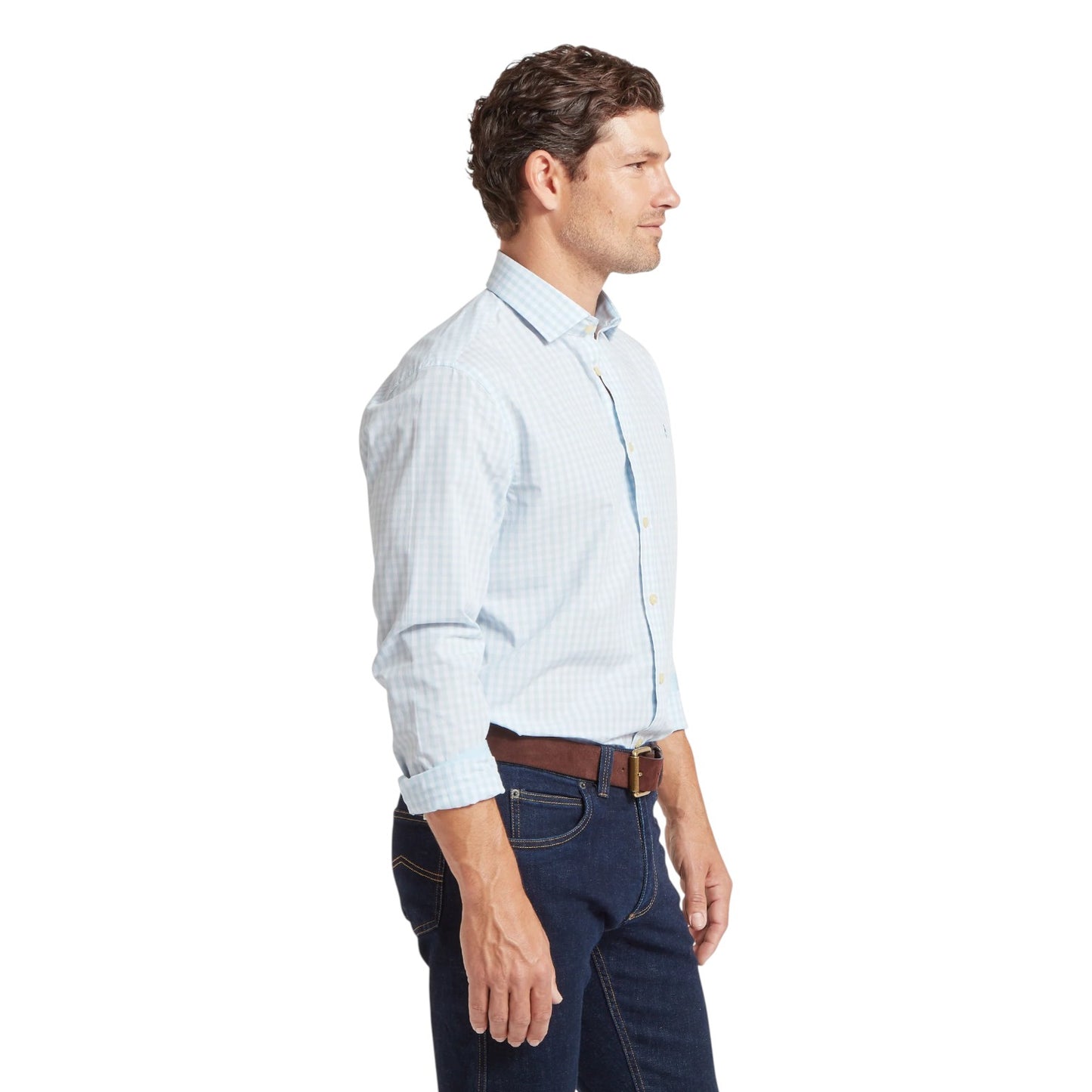 Schoffel Thorpeness Tailored Shirt Powder Blue