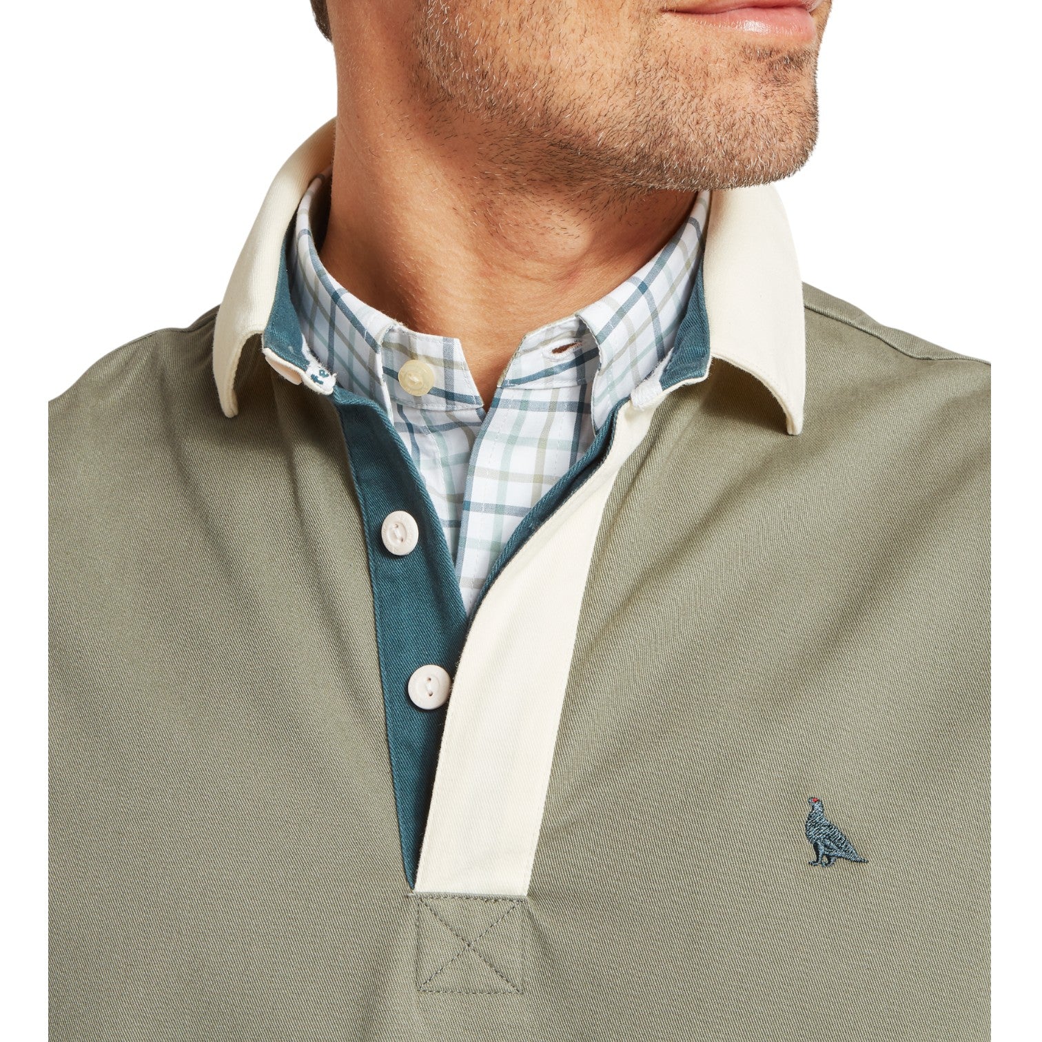 Schoffel Truro Deck Shirt Agave Green