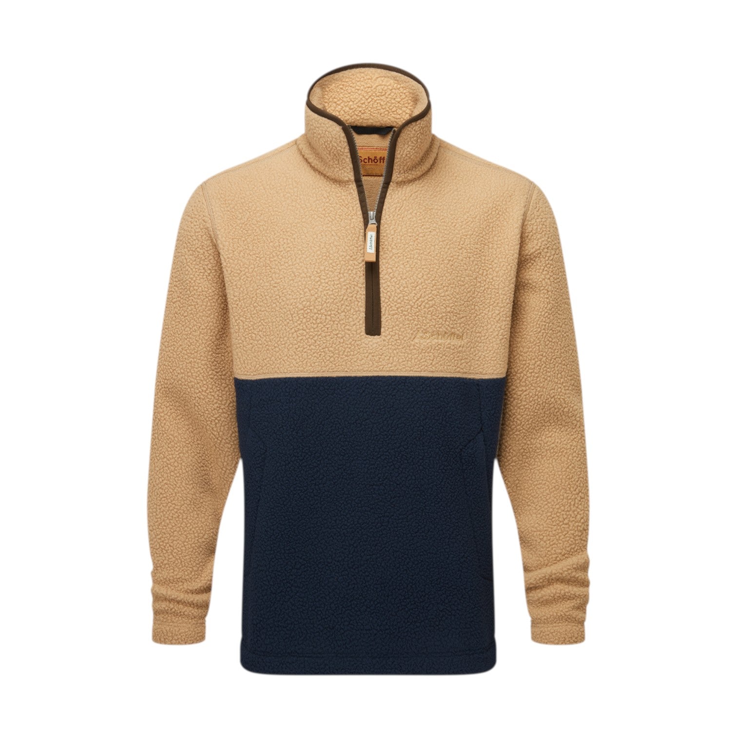 Schoffel Berkeley Retro Fleece True Navy/Tan