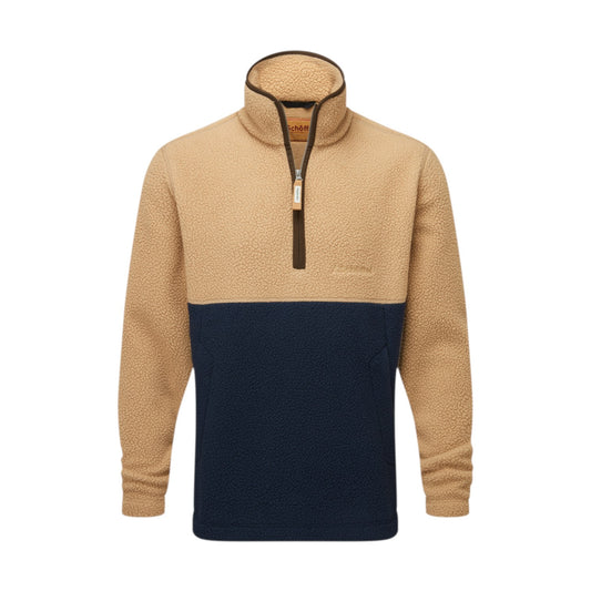 Schoffel Berkeley Retro Fleece True Navy/Tan