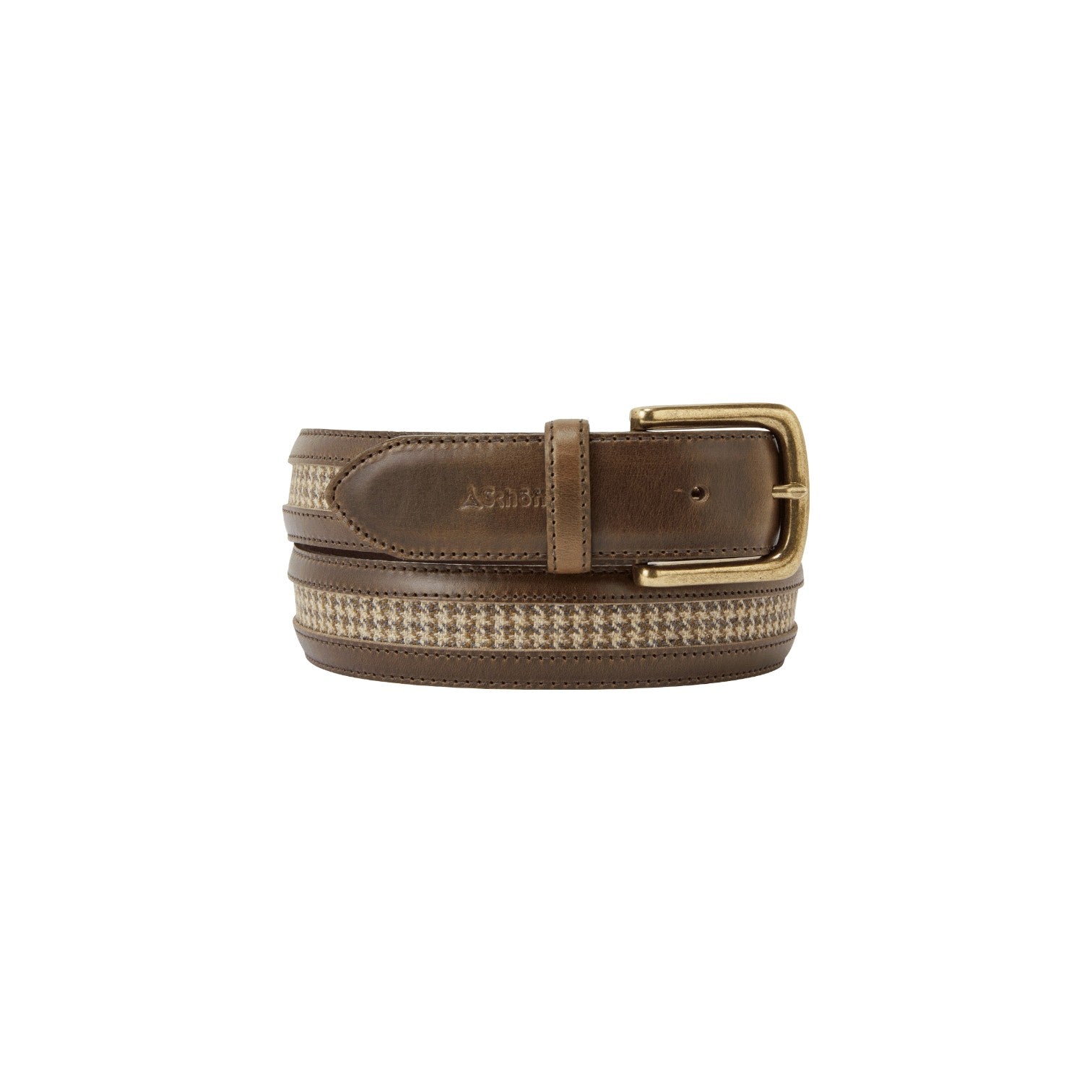 Schoffel Hartington Belt Houndstooth Tweed