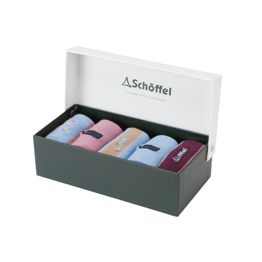 Schoffel Bamboo Sock (Box of 5) Lyndon Mix