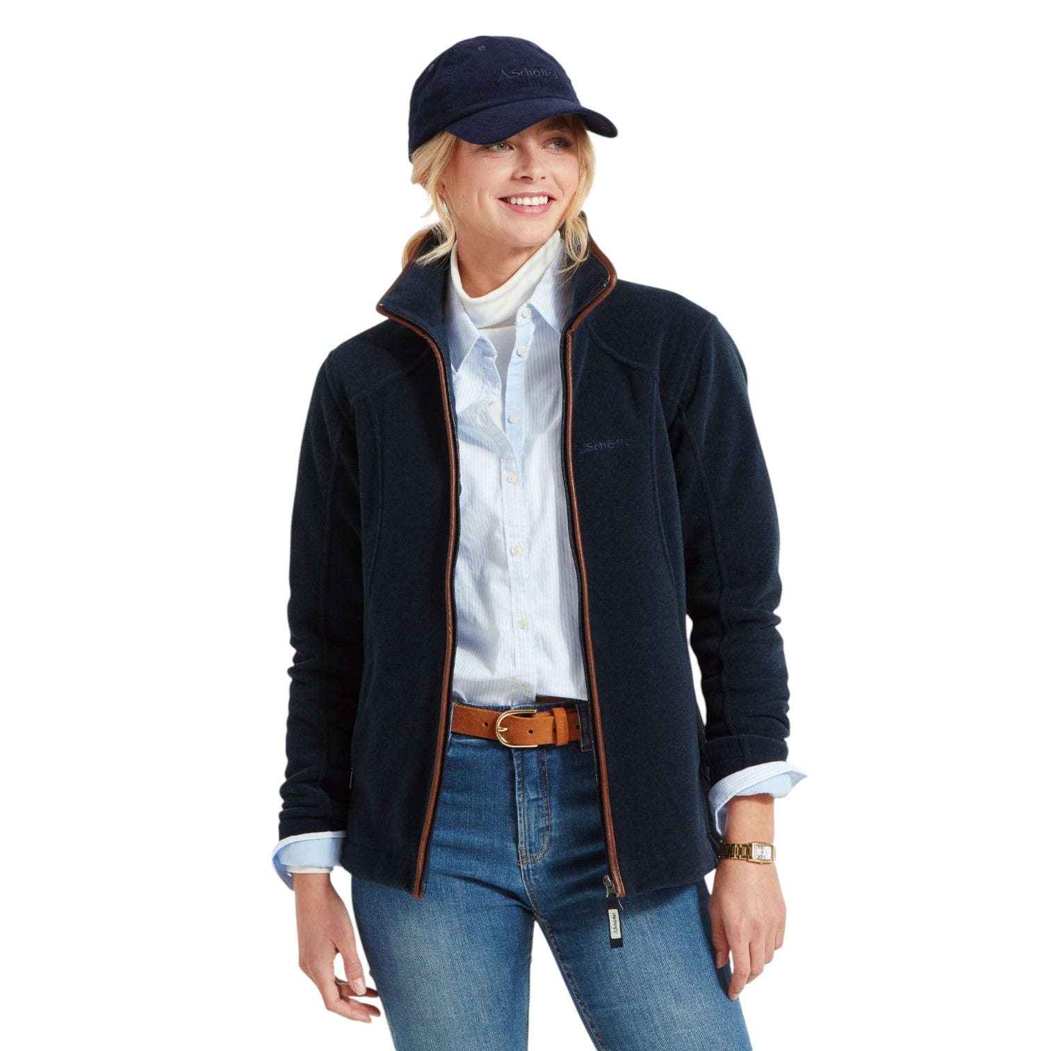 Schoffel Burley II Fleece Navy