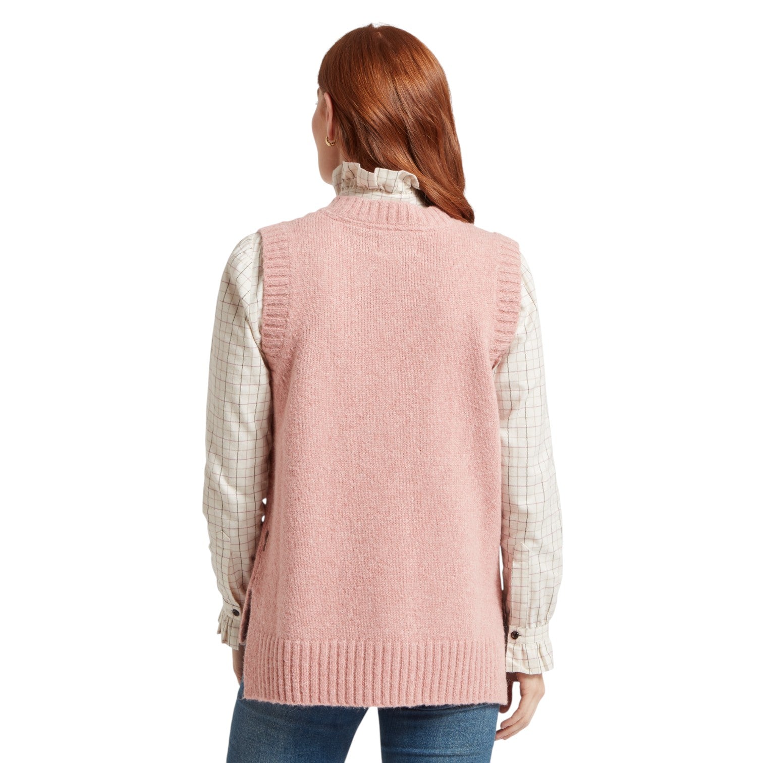 Schoffel Evie Sleeveless Jumper Dusky Pink