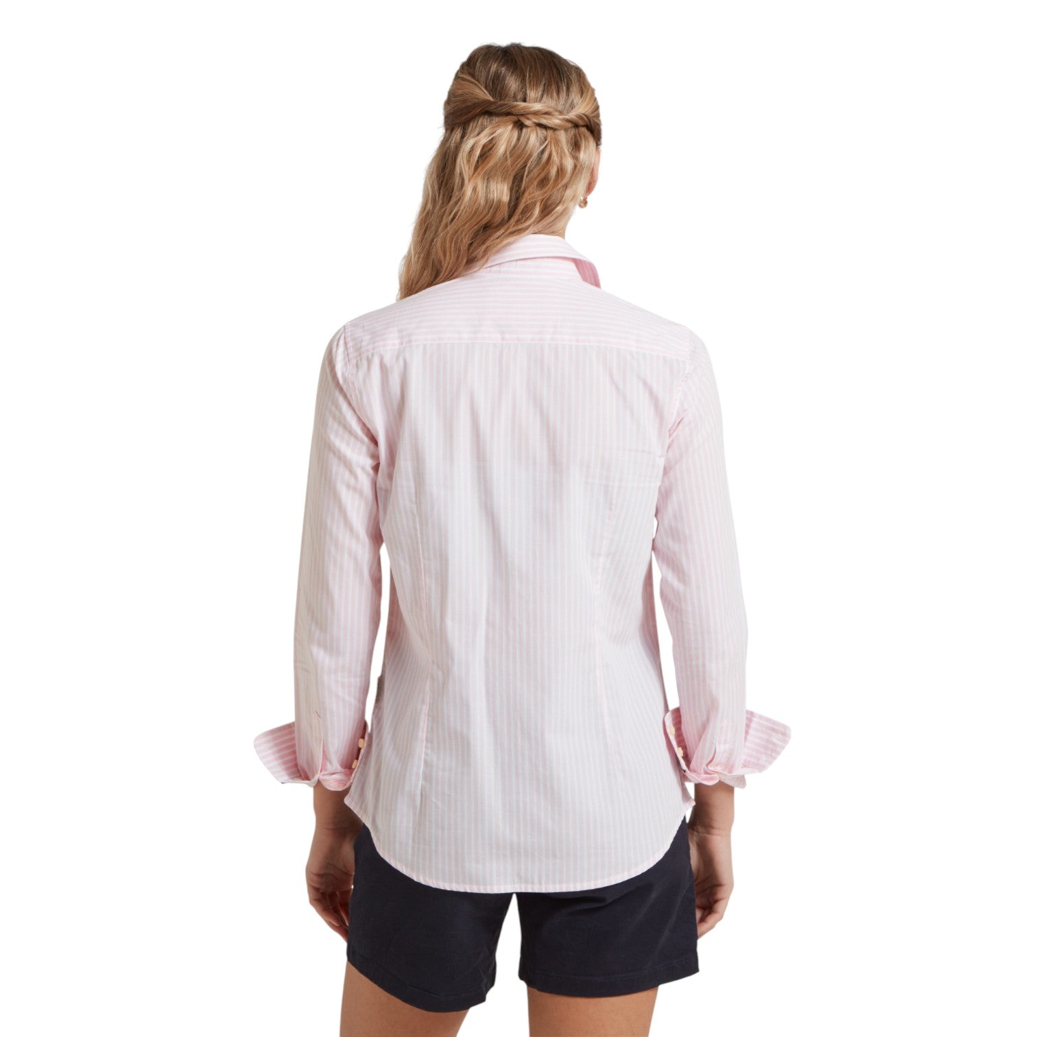 Schoffel Holme Striped Shirt Mauve Blush