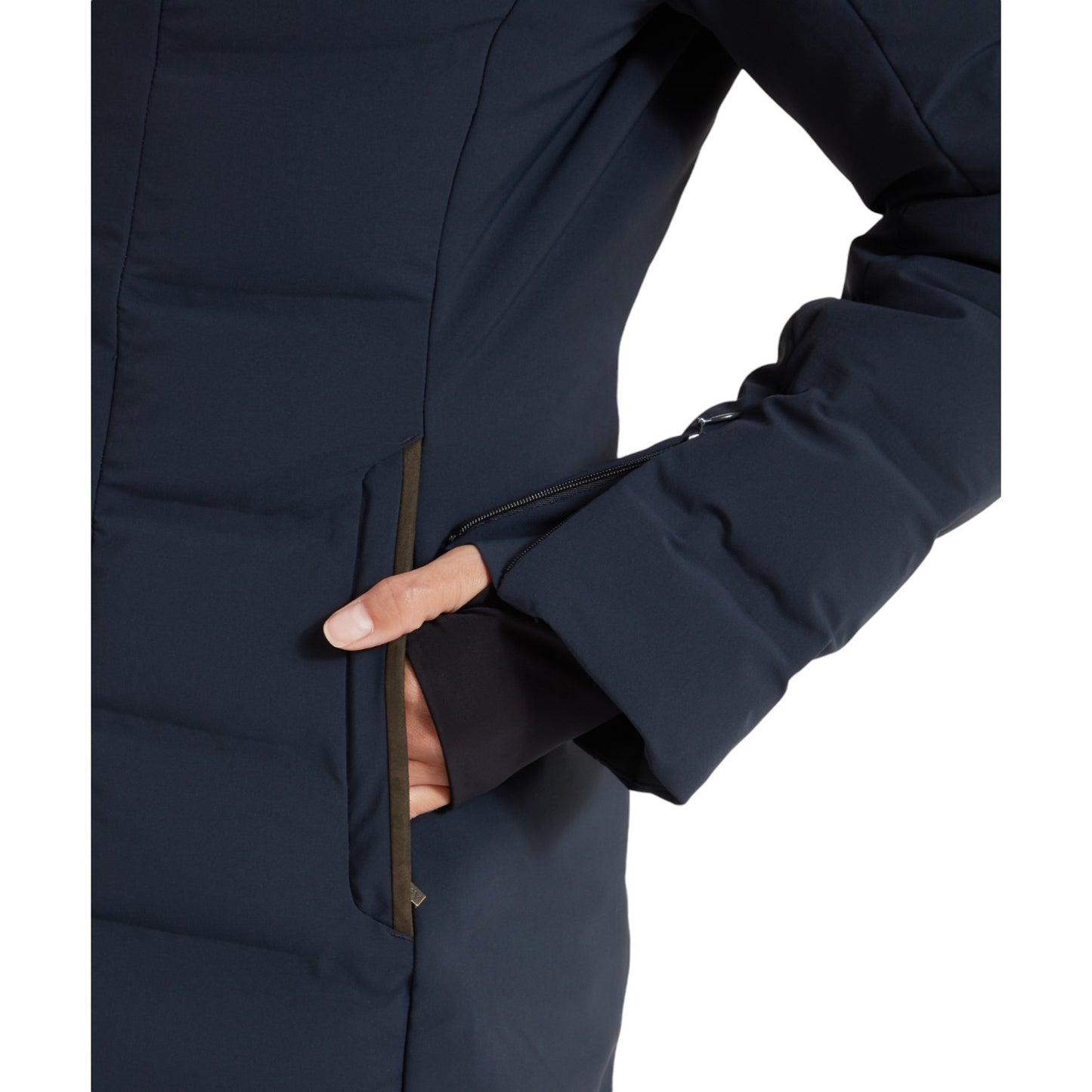 Schoffel Hurlingham Waterproof Down Coat Carbon Navy