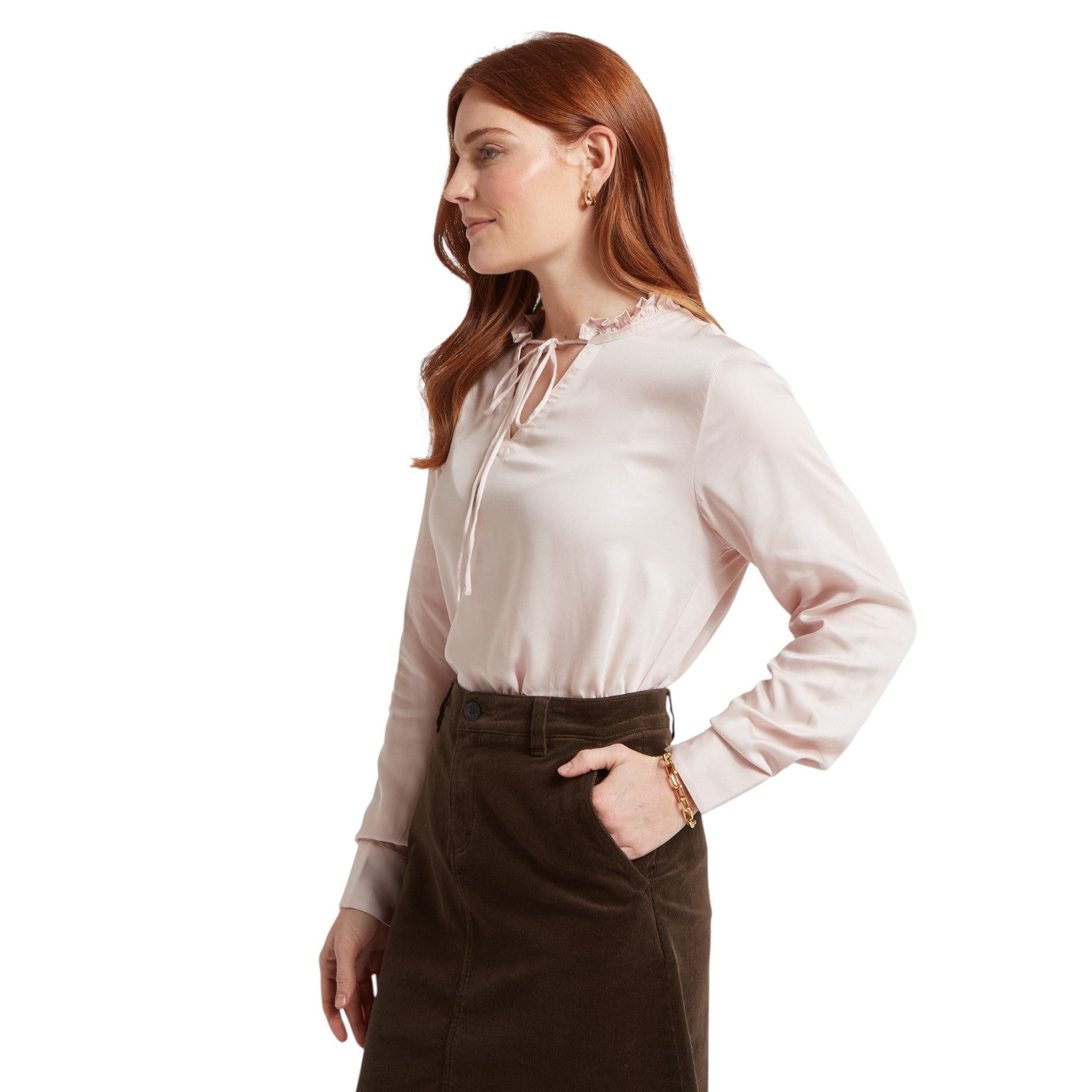 Schoffel Kersey Blouse Hushed Violet
