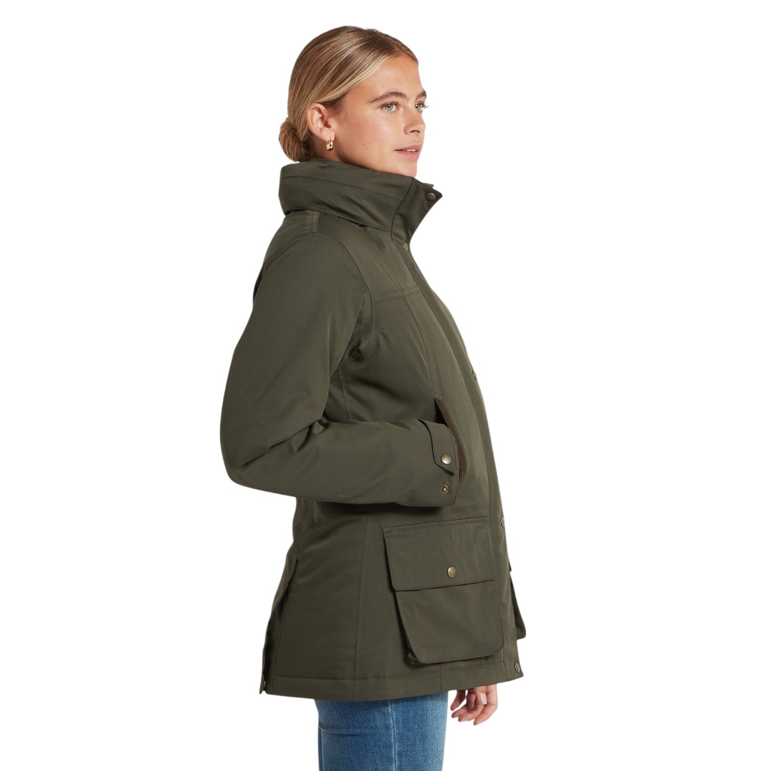 Schoffel Langton Country Coat Dark Woodland